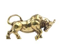 Toddmomy Llavero Retro en Forma de Toro de Latón Colgante de Buey y Ligero y Adecuado para Fabricación de Llaveros y Manualidades Diarias para Fabricación de Llaveros Manualidades Diarias