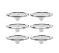 Toddmomy Llaves de Cuerda Manijas Decorativas Juego de 6 para Caja de Música, Accesorio de Hierro Plata para Reparación y Disfrute DIY y Mecanismo Estable