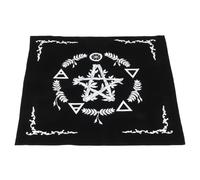 Toddmomy Mantel de Tarot Antideslizante Resistente y Decorativo para Adivinación y Accesorios de Cartas Protector Creativo para Escritorio de Lectura