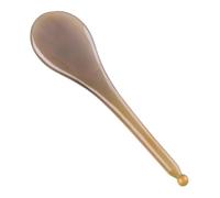 Toddmomy Masajeador Facial y Producción de Colágeno Diseño Creativo Gua Sha de Cuerno de Yak para Absorción de Aceite para Cuidado Facial