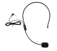Toddmomy Micrófono De Diadema con Cable para Profesores y Guías Compatible con Pc y Dispositivos De Audio Sonido Claro para Conferencias y Presentaciones Auricular Micrófono para Hablar