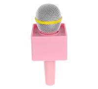 Toddmomy Micrófono De Simulación para Karaoke Accesorios De Escenario Equipo De Juguete Micrófonos De Plástico para Presentaciones Canto De rol y Baile