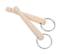 Toddmomy Mini Baquetas de Platillo para Coche 11 Cm, Accesorio Musical para Ventilación de Automóvil, Set de 2 Unidades, Varillas Resistentes para Bateristas Principiantes y