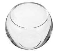 Toddmomy Mini pecera Acuario pequeño jarrón Decorativo Acuario para decoración Accesorios para Casas de muñecas Accesorios de terrario Botella de Pescado Fish Tank Vidrio Transparent