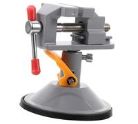 Toddmomy Mini Tornillo Banco con Ventosa Giratorio Prensa de Mesa Portátil para Carpintería Joyería y Bricolaje Abrazadera Estable sin Clavos para Taller y Reparaciones Pequeñas