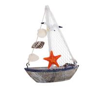 Toddmomy Modelo De Miniatura Decorativo Náutico para Oficina y Hogar Adorno De Estilo Costero para Baño y Decoración De Mesa Figuras De Barco Diseño Mediterráneo