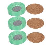 Toddmomy Nido De Palomas Transpirable Multifunción De Plástico con Tapete De 3 Juegos, Tamaño Mediano, para Cría y Descanso De Aves y Palomas