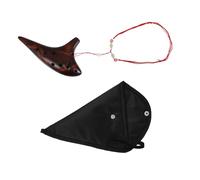 Toddmomy Ocarina De Cerámica De Huecos Do c Instrumento Musical Para Principiantes y Músicos Avanzados Sonido y Acierto Tonal Para Diversos Estilos Musicales