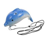 Toddmomy Ocarina Pequeña de Cerámica 6 Agujeros en Tono C, Instrumento Musical Portátil y Decorativo Mujeres en Ocasiones Obsequios Varios estilos