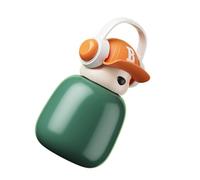 Toddmomy Orinal Portátil para Niños Entrenamiento Baño Niño Práctico Polipropileno Viaje Camping Emergencia Unisex Color Verde 1 Unidad