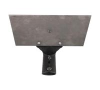 Toddmomy Pala Limpiadora de Estiércol de Ganado, Raspador de Limpieza, Acero al Manganeso, Color Plata, para Superficies de Hormigón y Suciedad Adherida, Patio Avícola y Limpieza de