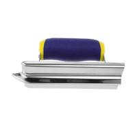 Toddmomy Paleta de Yeso de Acero Inoxidable para Esquinas Interiores Herramienta Manual para Paneles de Yeso y Concreto Llana de Acabado Borde Afilado para Alisar Juntas Uso Ergonómico