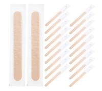 Toddmomy Palitos de madera para aplicación 200 piezas, uso médico y cuidado estético en casa, envueltos individualmente para higiene