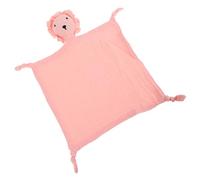Toddmomy para Niña y Pequeña Transpirable con Peluche León y Seguro para Morder de Apego de Dibujos Animados para Recién Nacidos y Pequeños