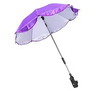 Toddmomy Paraguas para Cochecito de Sombrilla Práctica Accesorios para Carrito de Sombrilla para Cochecito Morado para Exteriores