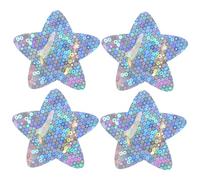 Toddmomy Parche de Vendaje Adhesivo en Forma de Estrella Azul, Transpirable y Elástico, 50 Piezas para Cuidado Diario del Cuerpo y Primeros Auxilios