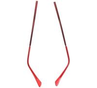 Toddmomy Patillas Metálicas de Repuesto para Gafas Aplicables en Color Vino Tinto, 1 Par de Brazos para Reparación de Gafas de Sol y Lectura, Accesorio Resistente para Reemplazo y Mejora