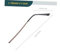 Toddmomy Patillas Metálicas de Repuesto para Gafas Brazos Resistentes y Ligeros para Recambio Cómodo para Gafas y Anteojos Accesorio Duradero para Reparación