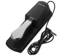 Toddmomy Pedal de Sostenido para Piano Eléctrico Interruptor de Polaridad, Compatible Sintetizadores Midi, Diseño Antideslizante y Portátil para Teclados Digitales
