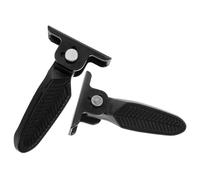 Toddmomy Pedales Plegables de Aluminio para Bicicleta y Motocicleta, Estriberas Estables y Antideslizantes para Pasajero, Experiencia de Conducción Cómoda y Ahorro de Varios estilos