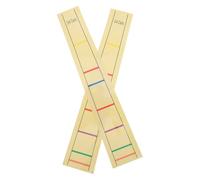 Toddmomy Pegatinas para Diapasón de Violonchelo Beige Pvc 2piezas con Marcadores Claros sin Residuos para Principiantes en Ensayos y Presentaciones