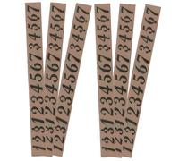 Toddmomy Pegatinas para Tambores de Lengua 6 Unidades, Papel Seguro Notas Musicales para Principiantes, Accesorio Educativo para Práctica de Tambores Etéreos
