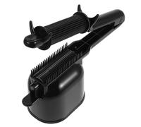 Toddmomy Peine de Coloración para Tinte Cabello de ABS de Negro Aplicaciones Rápidas Dañado y Tratado Químicamente en Casa