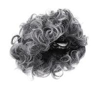 Toddmomy Peluca De Abuelita Gris Sintética Peluca Para Personas Mayores Para Mamás Para Fiestas Temáticas Decoración De Hogar y Presentaciones Escénicas