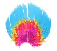 Toddmomy Peluca De Cosplay Peluca De Fiesta Peluca De Pelo Falso Con Encanto Pelucas Brillantes Pelucas Rockeras Peluca Rockera De Mascarada Para Hombres Pelucas Para Hombres