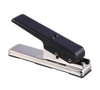 Toddmomy Perforadora de Púas para Guitarra Grande de Hierro Sólido Negro y Plateado, Herramienta de Punzón para Fabricación y Bricolaje de Plectros, Accesorio para Instrumentos Musicales