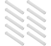 Toddmomy Pestillos de Gabinete Magnéticos 10 Piezas Cierre a Presión para Puertas de Cocina y Ropero Amortiguador Silencioso Color Gris