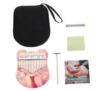 Toddmomy Piano De Pulgar Kalimba Instrumento Musical Teclas Para Presentaciones y Relajación