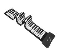 Toddmomy Piano Enrollable Portátil de Teclas Piano de Silicona Flexible con Grabación y Programación Electrónico y Principiantes Enseñanza y Entretenimiento