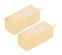 Toddmomy Piedras Difusoras para Acuario De Madera De Burbujeo, 2 Piezas, Piedra De Esponja Compacta Burbujas Densas, Herramienta Difusora De Aire para Peceras y Sistemas Hidropónicos