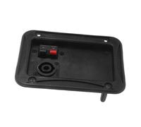 Toddmomy Placa de Cables para Altavoces de Escenario de Bornes de Conexión para Componentes Acústicos Accesorio para Conectores de Altavoces para Presentaciones Escenario