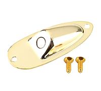 Toddmomy Placa De Conexión De Guitarra De Repuesto Robusta Conector Dorado Para Guitarra Eléctrica Accesorio Resistente Al Desgaste Para Usar Salas De Ensayo