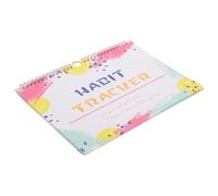 Toddmomy Planificador y Mejorar Tu Aprendizaje Diario para Seguimiento de Hábitos sin Fecha Diseño Simple en Papel Adecuado para Llevar en Tu Bolsa