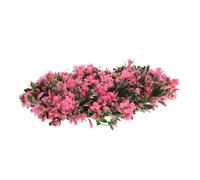 Toddmomy Plantas De Imitación Puerta Artificial Muro Frente Guirnalda Decoración Cesta De Primavera De Flores De Hojas De Simulación El Plastico Rosa