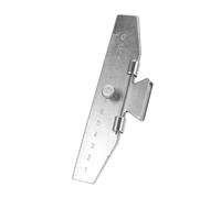 Toddmomy Plantilla de Fletching Metálica Ajustable para Flechas DIY Herramienta de Pegar Paletas para Arquería Accesorios de Caza y para Entusiastas Arquería