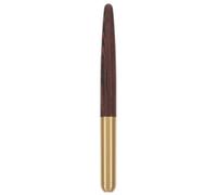 Toddmomy Pluma Estilográfica de Madera Marrón para Oficina y Escuela, Pequeña y Delicada Escritura Suave, Adecuado para Caligrafía y Uso Diario