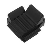 Toddmomy Protector de Pared Protege Paredes para Cubos de Basura de Silicona Negra, Evita Deslizamientos y Protege Paredes y Compatible Formas Cuadradas y Redondas en Cocina y Oficina