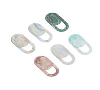 Toddmomy Protectores de Privacidad para Cámara de Portátil y Móvil Adhesivos Deslizantes de Privacidad para Webcam 6 Unidades Diseño Mármol Bloqueo de Miradas Indiscretas Funda para