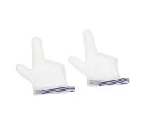 Toddmomy Protectores Para Bebés Succión Del Dedo Niños Ajustables De Nailon Transpirable Para Uso Diurno y Nocturno Conjunto Par Talla l