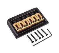 Toddmomy Puente De Guitarra Eléctrica Fijo De Cuerdas Puente Rígido De Carga y Altura Para Guitarra St