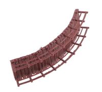 Toddmomy Puente Miniatura Chino de Estilo Vintage para Decoración de Jardín de Hadas Modelo de Arquitectura Tradicional Adorno para Paisajismo de Acuarios y Micro Paisaje 1 Unidad