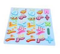 Toddmomy Puzzle De Madera Montessori De Números y Letras Árabes para Niño Niña Educativo De Reconocimiento y Correspondencia para Bebés y Niño Niña Pequeños Juguete Didáctico para