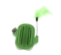 Toddmomy rascador de gatos práctico peine para gatos suministro de mascotas rascador de gatitos suministros de masaje para práctico accesorio para mascotas peine de gato páginas Green