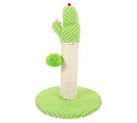 Toddmomy Rascador para Gatos Forma de Cactus, Poste Alto de Felpa y Materiales Amigables Piel, Divertido y Atractivo para Gatos y Gatitos en Interiores