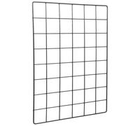 Toddmomy Rejilla de Hierro Negra para Colgar Fotos y Organizar en Librerías o Aulas, Estante Decorativo y Funcional para Exhibir Imágenes