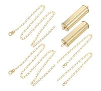 Toddmomy Reloj de Piso Cadena de Pesas de Hierro y Martillo Artístico Adecuado para Decoración de Hogar y Espacios Profesionales